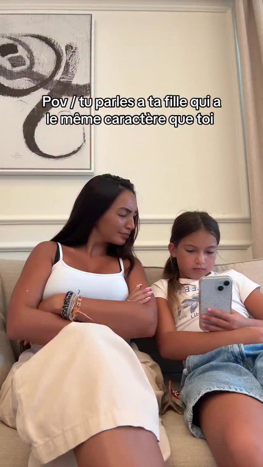 Calme ta fille @jordanveretout 🤣 #mereetfille