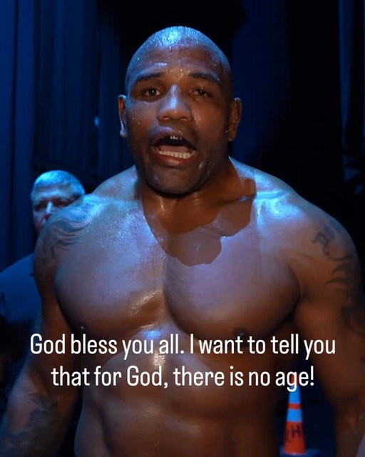 “FOR GOD THERE IS NO AGE” Yoel Romero speaks on his incredible performance at 48 years young!