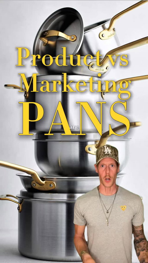 Product vs marketing: Pans

Comment Pans2 to get a link!