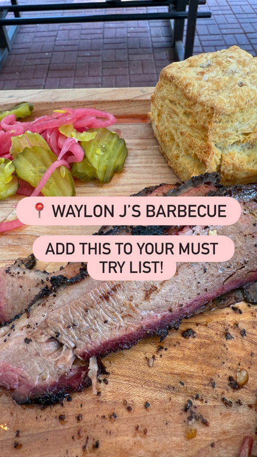 TEMPORARILY CLOSED 🔥 NEW-ish East Austin BBQ 🔥 

@waylon_js_barbeque is now posted up permanently behind one of the best East Austin classics, @saltysow! They’re having grand opening celebrations this weekend 11-3pm, so stop on in before the game for live music, some of the best bbq and $3 frozen old fashioned!

They hosted me for lunch and I ordered the Bury Me In Smoke tray so I could try a lot of different fan favorites, like Brisket, Korean pork belly, Turkey, Boss Hog, Psycho Sausage, CTX Sausage. Also, every order comes with the flakiest dang buttermilk biscuits - this southern gal approves 🤌🏽

My favorites on the tray:
~ Biscuits of course - best flaky biscuits I’ve had in ages
~ CTX Sausage - pepper jack cheese in there
~ Turkey - really impressive
~ Boss Hog - love the cracklin’ pork belly with the pork shoulder
~ Mac & Cheese - perfectly creamy
~ Gold barbecue sauce - bathe me in it!

Need to go back for a frozen old fashioned 🥃
-
-
-
#txbbq #bbq #austintx #brisket #porkbelly #buttermilkbiscuits #sausage #barbeque #atxbitesrecommends
Austin BBQ, now open, new barbecue restaurant, brisket, Texas barbecue