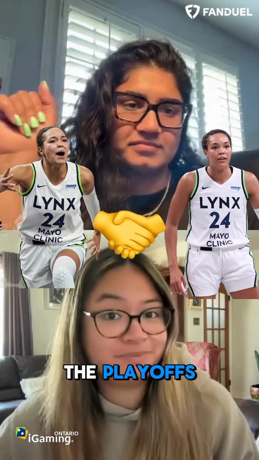Do you agree with our predictions? Let us know who you’ve got winning the 2025 WNBA Playoffs! 👇

Our social girlies Jess and Jaysh are riding with the Minnesota Lynx to take it all the way with Queen Napheesa Collier snagging Finals MVP. But hey, that’s just us! 👑

Want to build your own strategies? FanDuel’s got you covered with experts updating the odds regularly. (Pro tip: The lower the number on a team’s odds, the more likely they’re favoured.) 👀

Think you’ve got a better prediction? Head over to FanDuel to lock in your picks - you can even spice things up with same-game parlays (aka betting on multiple outcomes from a single game). 🔥

#ad #partner #fanduel