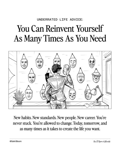 You can reinvent yourself as many times as you need…

#growth #progress #transformation