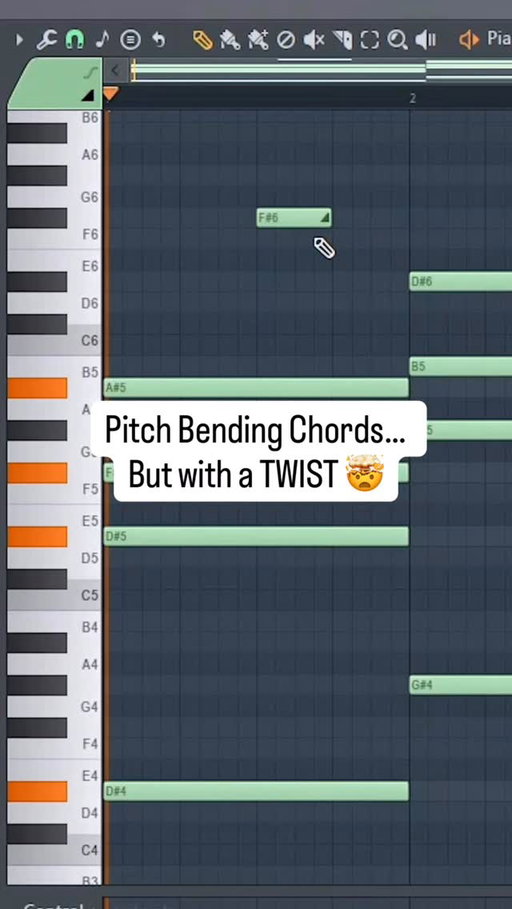 Ya Bend Me 🤔🤣

Master advanced pitch bending in FL Studio’s Piano Roll 🎹

Instead of sliding an entire chord, use color-coordinated notes to bend single notes inside the chord for unique movement and expression.

This technique lets you control pitch slides per note, creating textures and transitions that stand out in modern production. Perfect for melodic trap, R&B, and cinematic progressions.

Learn how to:

Apply slide notes with individual colors

Bend single notes within chords (not just the whole chord)

Add emotion, tension, and professional polish to your melodies

If you’re looking to push your FL Studio Piano Roll skills and unlock hidden workflow tricks, this is a must-try.