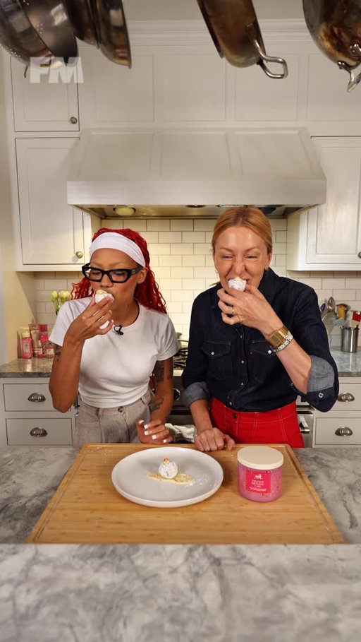#bathandbodyworks_partner Bath & Body Works and the Queen of Milk Bar @christinatosi pulled up to the Bite Me Kitchen to help whip up some donut holes inspired by the new Milk Bar collab! 

@bathandbodyworks #bathandbodyworks #Milkbar