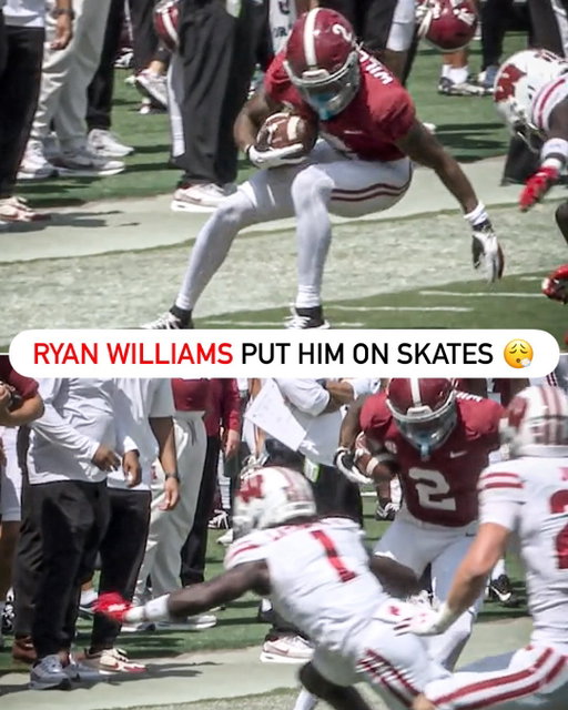 RYAN WILLIAMS WITH ANOTHER UNREAL TOUCHDOWN AGAINST WISCONSIN 🔥

MAKE THAT TWO TOUCHDOWNS IN THE THIRD QUARTER FOR THE STAR WR 👏

📷 @alabamafbl
