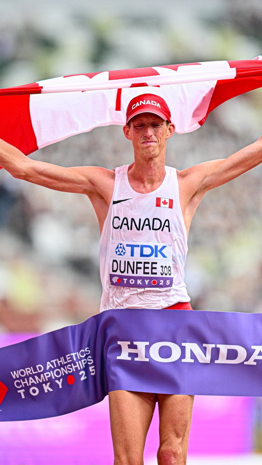 This is what it means ❤️ 

@evandunfee reflects on his first global gold in the men’s 35km race walk in Tokyo 👏 

#WorldAthleticsChamps