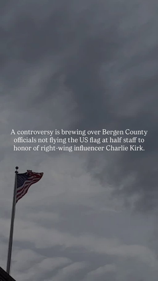 What are your thoughts? 

Bergen County officials are facing criticism for not lowering flags to half-staff in honor of right-wing influencer Charlie Kirk, despite a presidential proclamation ordering the gesture nationwide.

Kirk, co-founder of Turning Point USA, was fatally shot on September 10 during a public speaking event at Utah Valley University. The White House directive, issued Friday, called for flags on federal buildings to be lowered “as a mark of respect.”

The decision drew backlash from some residents and political commentators, who accused the county of ignoring the proclamation. 

However, responses in comment sections pushed back, arguing that Kirk was not a veteran or elected official and was widely known for spreading hate, making him an inappropriate figure for such an honor.

Bergen County kept its flags at full staff, citing state policy. “Bergen County’s policy is to follow the State of New Jersey’s daily flag status,” officials wrote on Facebook, noting the state order for that day was “full staff.”

-

For more #local news — head to TownsOf.com 

#bergencounty #bergencountynj #northjerseynews #njnews #northjersey #townsofnewjersey