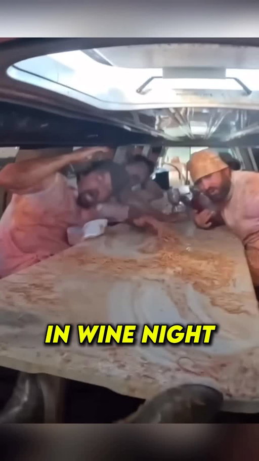 Wine Night Table Hits Hard. #lifewideopenpodcast