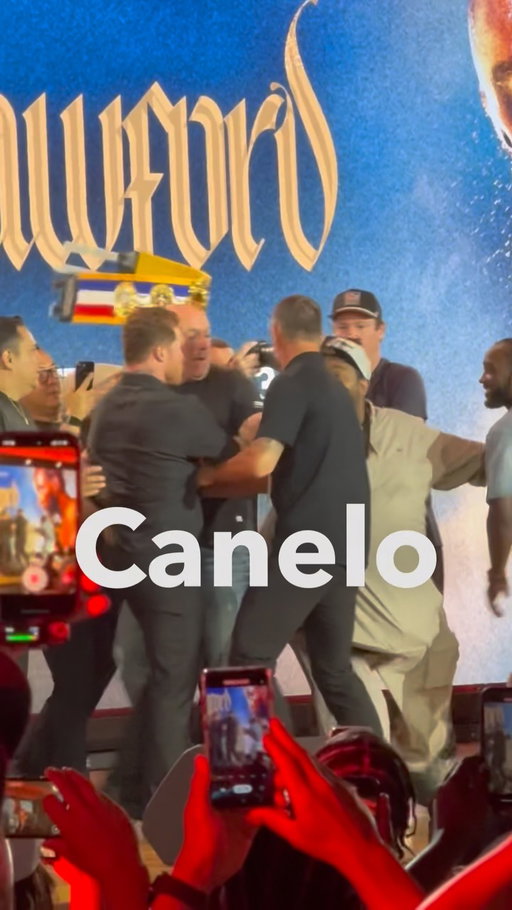 TODO LO QUE VI EN LA CONFERENCIA DE PRENSA ENTRE CANELO ÁLVAREZ Y TERENCE CRAWFORD 😳