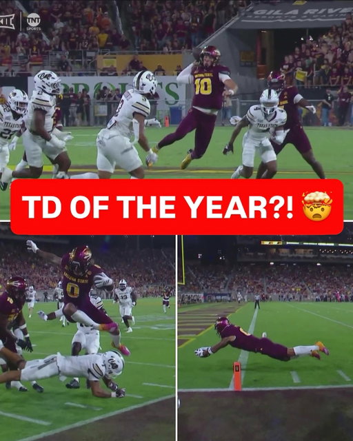 SAM LEAVITT CONNECTS WITH JORDYN TYSON FOR A MAGICAL TD 😳