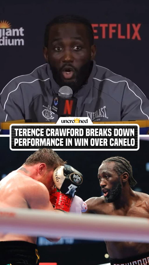 @tbudcrawford sets the record straight 🗣️

(via UFC)

#boxing #terencecrawford #canelo
