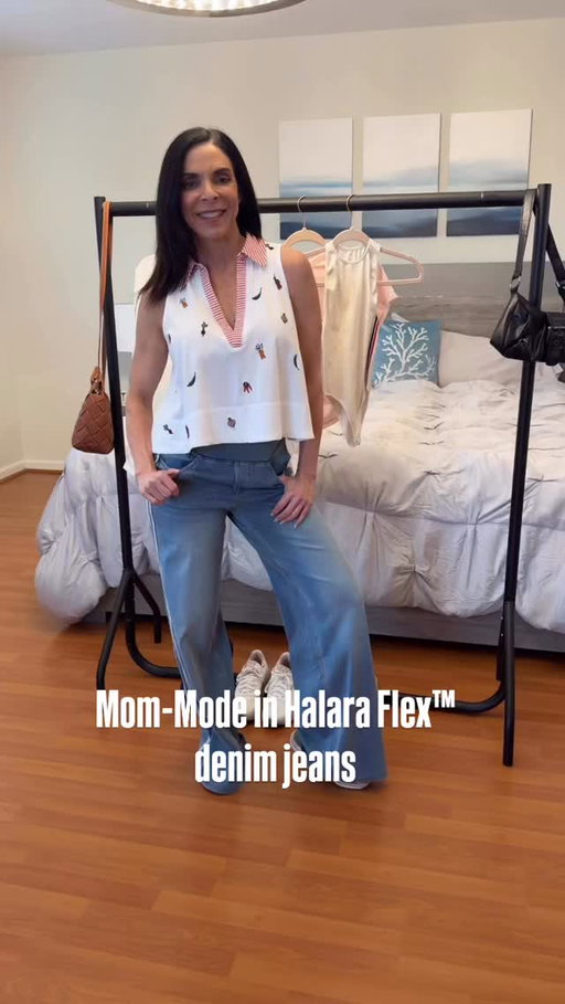 Mom mode activated - but make it fall fashion 🍂 These Halara Flex™ denim jeans feel like leggings, look like classic denim & stretch through every chase, cuddle and coffee run ☕️ Four-way stretch, breathable, lightweight- total mom-life win 👏🏆 @halara_official

I am 5’2” and 115lbs & wear a size small for reference. Use janine15 for 15% off 😗

Limited Event: The Halara Circle runs from the 1st to the 10th of each month — enjoy free items 🎁! Search “Circle” on Halara to explore more.

#Halara #Halarajeans #HalaraPartner