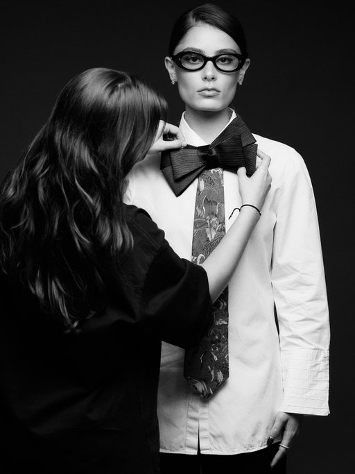 Photographer @idancco 
Styling @damnluxe 
Makeup artist @rachiesmakeup 
Model @skye.hadad