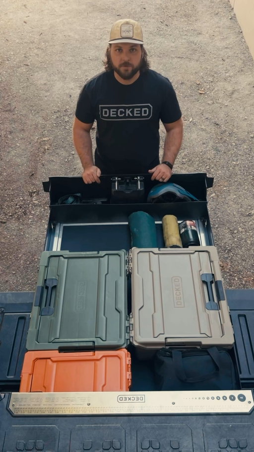 Oh, hey. Been sleeping on our Drawer System for midsize trucks? Time to wake up. ⬇️ 

1,000 lb payload, 400 lb in-drawer, 100% weatherproof, secure and lockable, integrated tie-downs, and built to last in the USA with a No BS Lifetime Warranty. Midsize truck, full-size capability.

#DECKEDUSA #GetDECKED #GetAfterIt