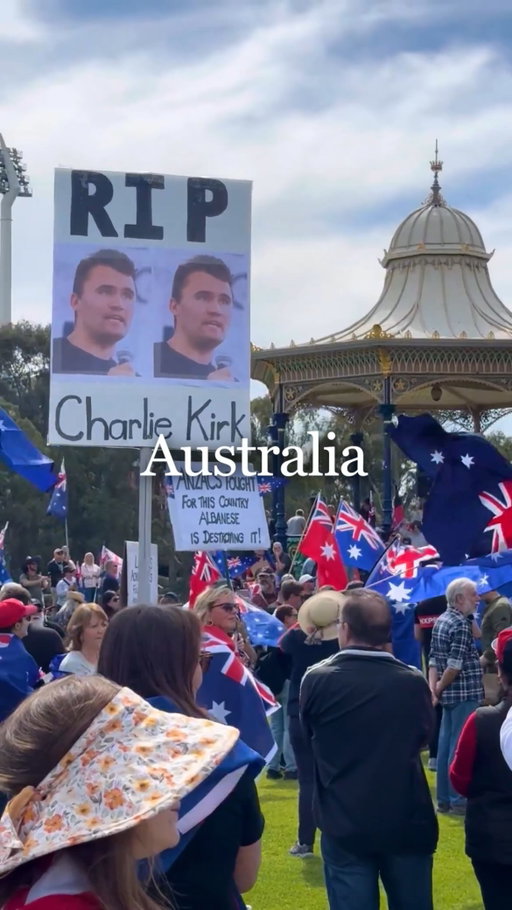The world mourns Charlie together.