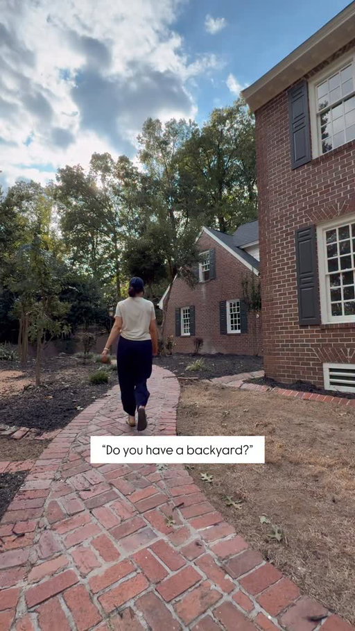 When we first toured this Colonial, I thought I was trading in a backyard for a courtyard. And honestly? I was willing to—because the character and charm had me hooked. 🏡✨

But then we realized the overgrown area behind the house could be cleared… and suddenly, we get both! A cozy courtyard for gathering and a true backyard for Amelia to run wild, make memories, and (one day) plant the garden of my dreams. 

It feels like the best of both worlds—history and character out front, wide open space and possibility out back. Sometimes the hidden gems make a home even more special than you imagined. 

You can see the “before” in my stories!

#colonialhouse #colonialhomes #colonialstyle #colonialarchitecture