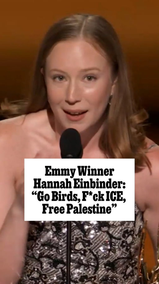 Hannah Einbinder wins Best Supporting Actress in a Comedy at the #Emmys. 

Head to the link in our bio for more live updates from the 2025 Emmy Awards.