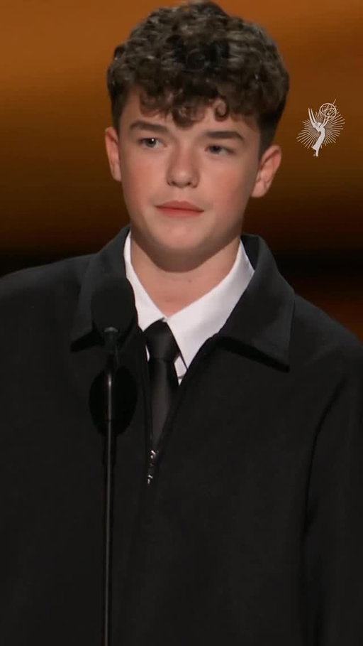 Owen Cooper accepts the #Emmy for Outstanding Supporting Actor in a Limited or Anthology Series at the #77thEmmys. 

#Emmys #TelevisionAcademy