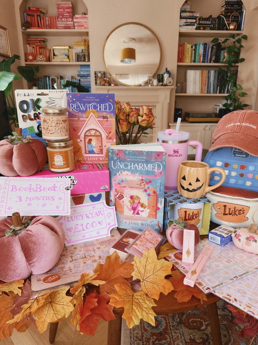 GIVEAWAY NOW CLOSED ✨UNCHARMED GIVEAWAY✨Pink witch autumn is here, so how about the ultimate prize bundle to celebrate? 🧁🎀✨🐈

It’s finally Uncharmed publication week (!!!), so I’ve put together a magical bundle that could make your reading experience extra pink, pretty and cosy ☕️🧣🍂🕯 Clothing, audiobooks, Gilmore Girls goodies, Charlotte Tilbury treats, and SO much pink… Basically all of my faves in one spellbinding prize, and I owe the biggest thank you to all the brands involved 😍

✨ 1 lucky winner will receive:
🔮 1 x signed final hardback copy of Uncharmed by Lucy Jane Wood
🧡 1 x signed paperback copy of Rewitched by Lucy Jane Wood
🌸 1 x @stanley_europe Quencher in Cherry Blossom pink 
👖 1 x £100 voucher from dungaree dreams @lucyandyak
📺 1 x Gilmore Girls Loungefly backpack from @truffleshuffle 
☕️ 1 x Luke’s Diner mug from @truffleshuffle 
🧷1 x Gilmore Girls mystery pin from @truffleshuffle 
🍁 1 x ‘I am an autumn’ cap from @waltswaxes
🕯️ 2 x dreamy scented candles and 2 x wax melts from @waltswaxes
🎃 1 x Halloween mug for pumpkin-spice sipping from @waltswaxes
🏠 1 x Stars Hollow map mouse mat from @waltswaxes
📝 2 x super cute autumnal notepads from @waltswaxes
💄 1 x perfectly pink KISSING Lipstick in Pillow Talk Fair from @charlottetilbury 
💋 1 x Lip Cheat Lip Liner in Pillow Talk Fair from @charlottetilbury 
📚 1 x 3 months listening from bookish babes @bookbeatuk
🧣 4 x cosy night-in games from @bigpotatogames
🐾 1 x Toe Beans & Coffee Beans giant tote bag

To enter, just head over to the link in my bio ➡️ UK only, 18+. Good luck! 🪄

Competition closes at 11.59pm on 30th September 2025. T&Cs apply.