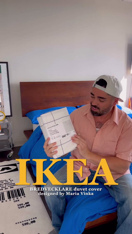 ✨ Cozy vibes unlocked ✨

Just grabbed the BREDVECKLARE duvet cover (designed by Maria Vinka for IKEA). 🛏️💙

It makes my bed extra fluffy and pairs perfectly with my current PILTANDVINGE blue bedding. Layered it with the SMÅSPORRE duvet for that warm, snuggly vibe.

Happy Monday 🥰

✨ Save for later ✨

#ikeahaul #offwhite #ikeafinds #vintageikea #interiorinspiration #ikeafinds #nielsgammelgaard #bedroominspo #jeanmichelbasquiat #cornersofmyhome #bedroomideas #altbau #wohnungseinrichtung #vintagelamp #midcenturyinterior #solebich #interior #homeinspo #interiorstyling #homedecor #midmodmoodfamily #architeckure #anothachoppa #cornersomyhome #elledecor #vogueliving #apartmenttherapy #slowliving @ikeafrance @ikeaswitzerland @ikeacanada @ikea @ikeadanmark @nielsgammelgaarddesign