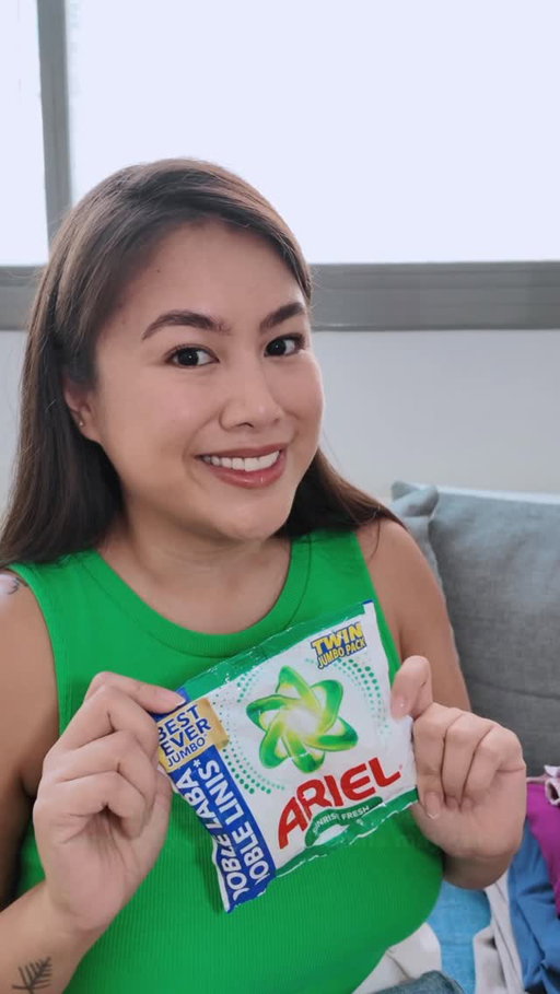 Being a mom, entrepreneur, and everything in between isn’t easy—but I’ve learned to make space for the things that matter. 💚 One hack that’s made a difference? Ariel Twin Jumbo Pack. With just one wash, even the toughest stains are gone. No extra effort, no extra steps. Now, laundry’s one less thing to worry about. @arieldetergentph #ArielTwinJumboPack

ASC Reference Code: P0179P091125A