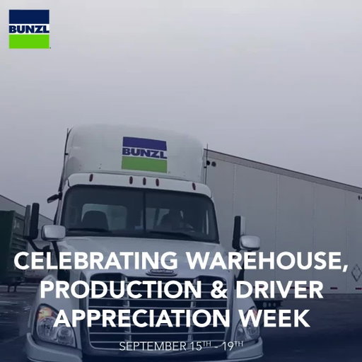 This week, we’re celebrating the heart of Bunzl—our Drivers, Production, and Warehouse teams! Your hard work and dedication drive our success and ensure our customers are supported every day. Thank you for all you do!#DriverWarehouseandProductionAppreciation #WeAreBunzl