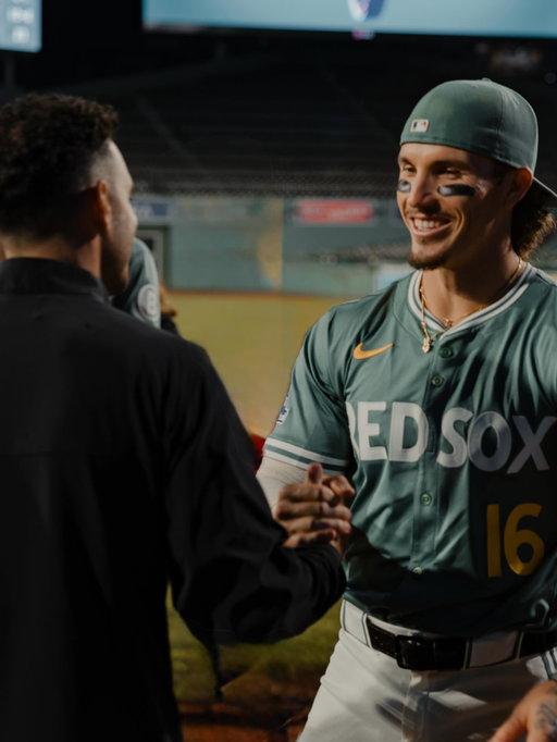 September baseball in Boston just hits different. The crisp air, the buzz of Fenway, and the biggest rivalry in sports. Special watching our @cuts homie @duranjarren out there doing his thing.