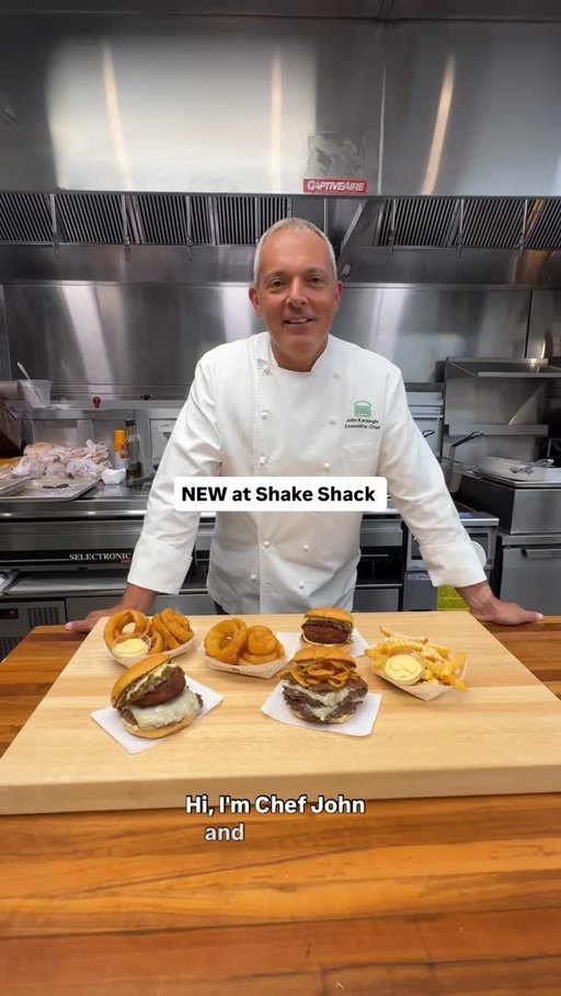 Cozy up with our new bistro-inspired French Onion Menu, now available at Shake Shack.