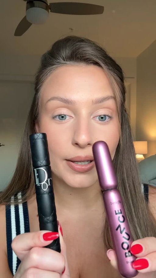Dior Overvolume vs. Benefit Bounce Mascara! The long awaited battle of the mascaras! Which one are you voting for? ⚡️😂 
.
.
.
.
.
.
.
#diorovervolume #benefitbouncemascara #mascaracomparison
