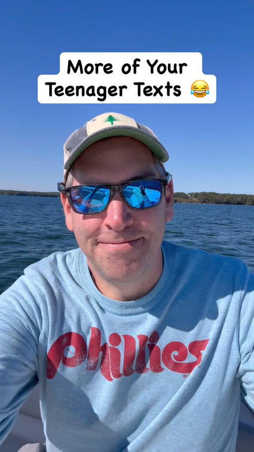The cinnamon bun text is valid. All from your messages and comments. Lots more in my book “What Time is Noon” #teenager #text #funny #dad #gophillies