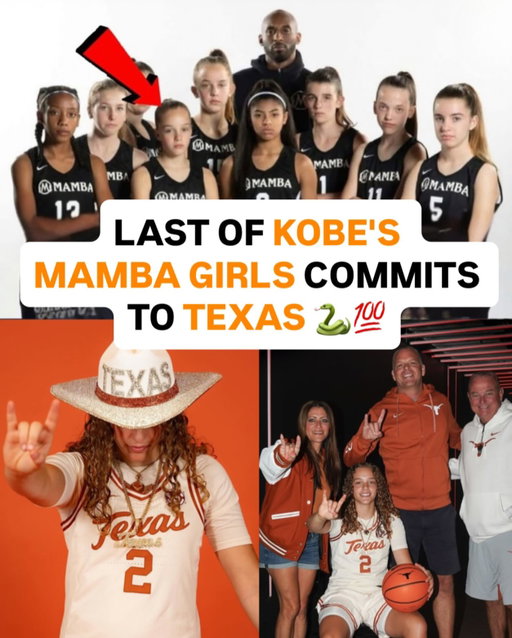 Last of Kobe’s Mamba Girls Amalia Holguin Has Committed To Texas 🐍💯 jrmamba10