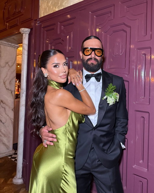 A weekend celebrating a lifetime of love💍🕊️ Congratulations to our beautiful friends @cierraramirez @othrsyde , we are happy for you two and love you so much!! 

Details on my look:
Spray tan by @airbrushbyalexandra @luxunfiltered 
Hair by @styled.byjordan 
Dress @revolve 
Makeup by me