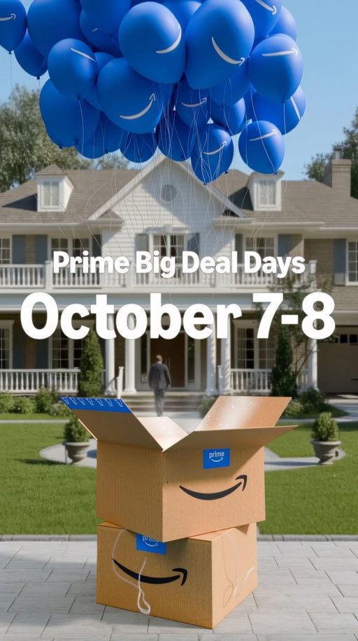 Big deals landing October 7-8 📦 Prime Big Deal Days is back 👏 #AmazonFinds