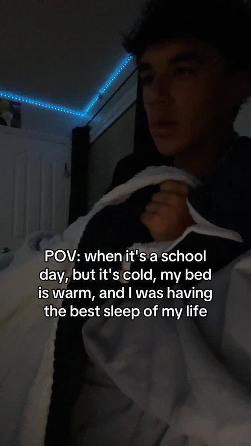 i’m going right back to sleep