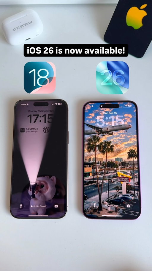 Are you going to update?
_______
#ios #ios26 #ios18 #iphone17 #refinedsign