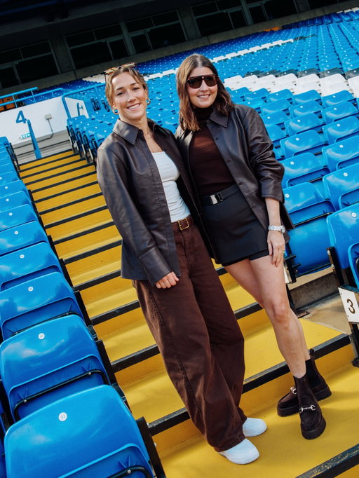 To kick off London Fashion Week pitch-side, alongside Lucy, we hosted a lunch at Chelsea Football Club’s Stamford Bridge to celebrate the launch of the Lucy Bronze x ALIGNE collection.

Surrounded by footballers, community and family — a moment full of powerful, inspirational and motivational women.

“This collection resembles the lovely evolution of our relationship with Lucy. From the onset development of colour, concept and sketch reviews to the storytelling and content creation behind it- Lucy has been involved at each step making it a collection celebrating her and her style. My favourite memories of the process are Lucy showing up to our office on a lime bike on her days off at Chelsea, causal and effortless, attributes we took into the design process.”

- @ginny_h_seymour , ALIGNE CEO

Thank you to everyone who joined us and made the day so special.

📸 @seebylaura 
@byleilagodfrey