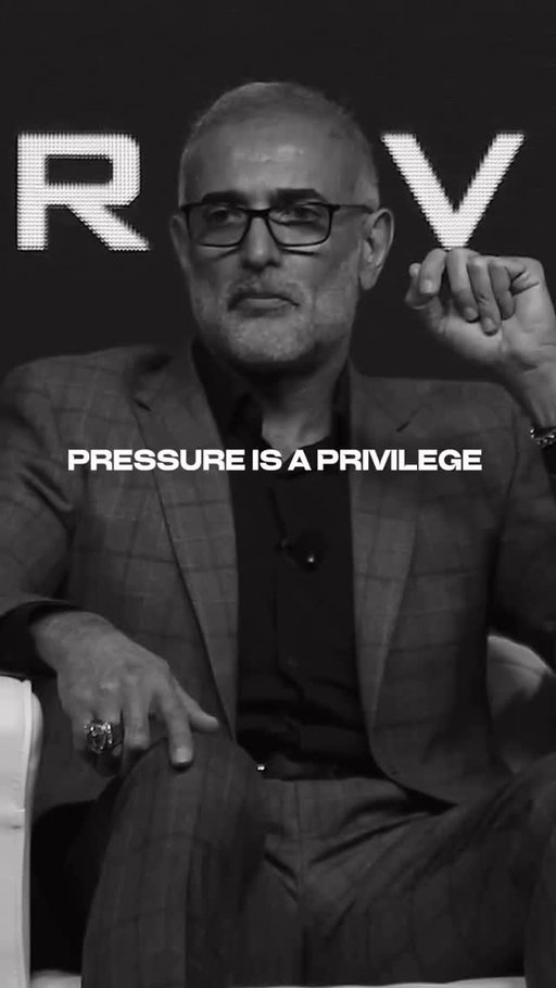 If someone puts you in a pressure situation, it’s because they believe in you.  It’s the greatest opportunity to show what you’re capable of achieving.