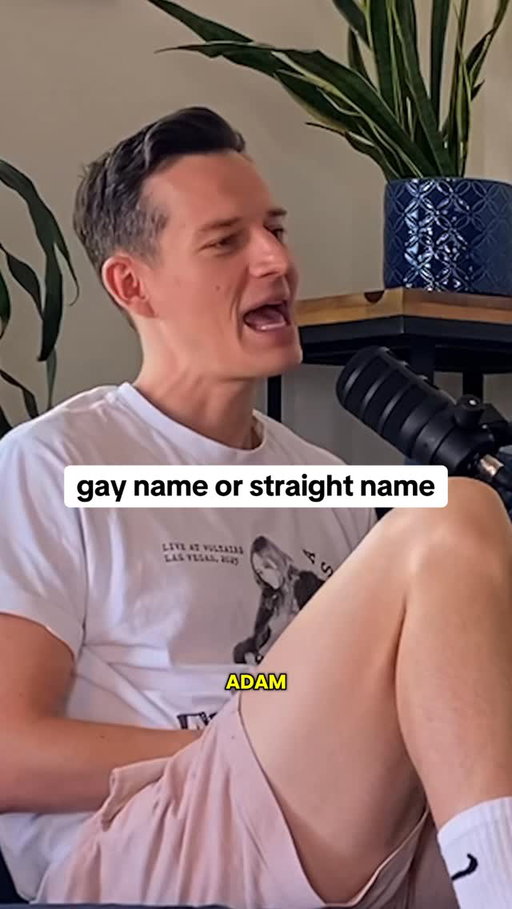 be sure to share this with the Adams in your life 

More gay name or straight name in our brand new Alicia Silverstone ep out now! Watch on YouTube and listen on Apple Podcasts, Spotify or wherever you get your podcasts!

#gay #gaystagram #name #adam