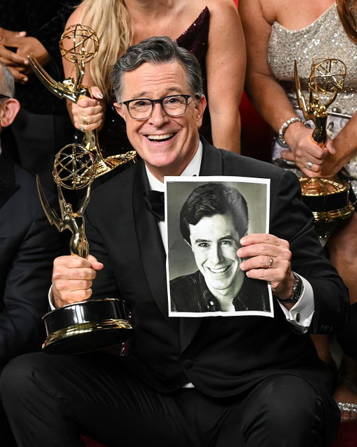 Your 2025 Emmy Award Winners for Outstanding Talk Series. Congratulations to our entire staff and crew! 

#Colbert #Emmys