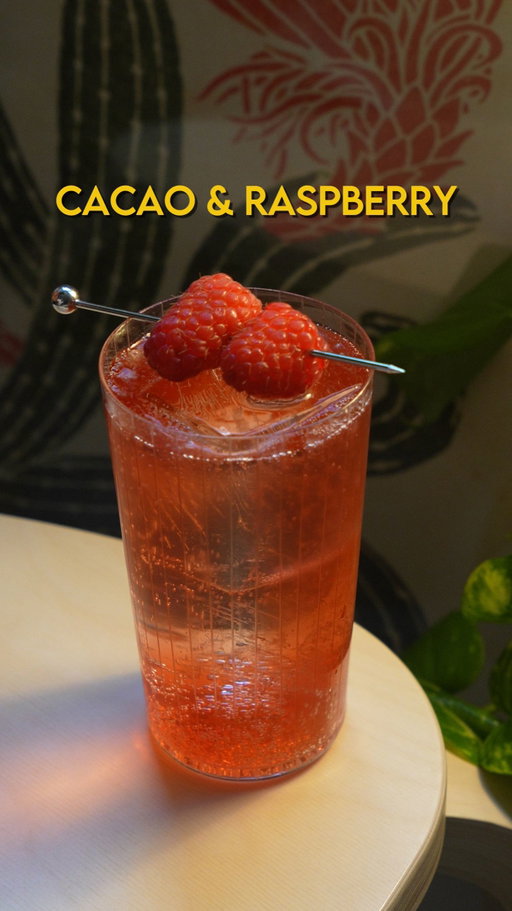 Cacao + Raspberry

Cacao Butter Washed Vodka, Empirical Symphony 6, Creme De Cacao, Cocchi Rosa, Raspberry tea cordial, orris root, CO2

Inspired by Jeremiah’s obsession with a two tier dark chocolate cake with mirror glaze and raspberry coulis from the summer I turned pretty, I wanted to make a vodka soda emulating those flavors. Force carbonated, the nice fruity acidity of the raspberry goes well with the cacao butter washed vodka.

6.25 oz cacao butter washed, orris root infused vodka

1.25 oz Empirical Symphony 6

1.5 oz White Creme de Cacao

1.5 oz Cocchi Rosa

24 ounces raspberry cordial

Co2

Combine all ingredients into a liter soda bottle, chill until cold, then carbonate 3 times at 40 psi. Allow it to rest for at least two hours before serving.

Raspberry Cordial

750 g hot water

2 raspberry tea bags

37.5 g sugar

1.25 g tartaric acid

1.25 g malic acid

1.25 g citric acid

Steep raspberry tea bags in hot water for 10 minutes, then add sugar and acids. Reserve in fridge.

Cacao Butter Washed , Orris root infused Vodka

500 ml Vodka

50 g Cacao butter

2.5 g orris root chips

Add vodka and cacao butter to a vacuum bag and sousvide for 1 hour at 52 C, then transfer to a freezer overnight. Strain through a coffee filter and reserve. Once it hits room temperature, add orris root chips and infuse for 20 minutes, then strain

#punchdrink #cocktails #drinks #bartender #mixology #cocktail #bartenderlife #stircrazycocktails #cocktailbar #cocktailsgram #cocktailtime #cocktailhour #cocktailculture #drinksphotography #mixologists #mixologyguide #cocktaillovershappy #thirsty #happyhour #mixologia #cocktailporn #gastronomy #cocktailoftheday #thesummeriturnedpretty #chocolate #raspberry