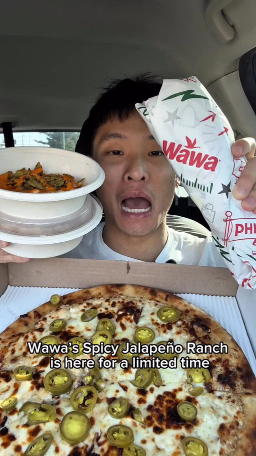 #ad Wawa’s spicy jalapeño ranch is only available for a limited time, go try today and let me know what you think!!
