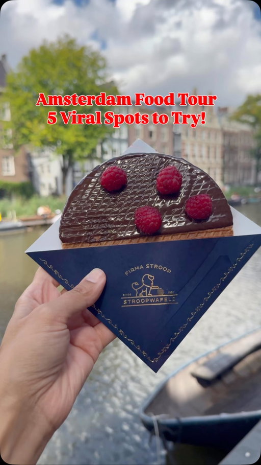 Save this list for your trip to Amsterdam 🇳🇱 

Amsterdam Food tour 🧀🍟🧇

🍳 @chun_ams tiny cafe serving the most viral Korean sandwiches
🥐 @lourensamsterdam best Crookie and croissants 
🧇 @firmastroop fresh, gooey oversized stroopwaffles
🍎 @cafewinkel43amsterdam best apple pie in Amsterdam since 1983
🍟 @mannekenfriet voted best fries in Amsterdam. Get it with Dutch mayo ( and onions too!)

#traveleengurl #thingstodoinamsterdam #amsterdam #amsterdameats #amsterdamfood #winkel #chun #lorens #firmastroop #mannekenpis #mannekenpisfries #visitamsterdam #Netherlands #amsterdamfoodguide