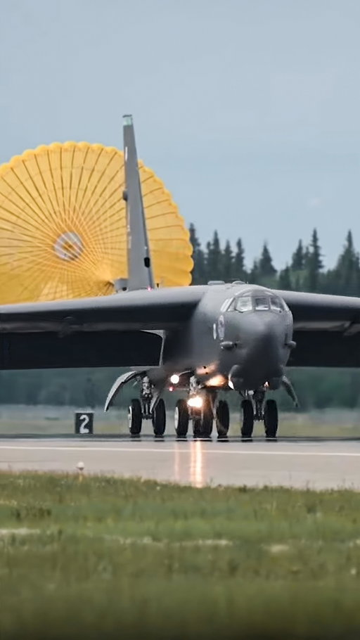 That’s one massive parachute. 😱