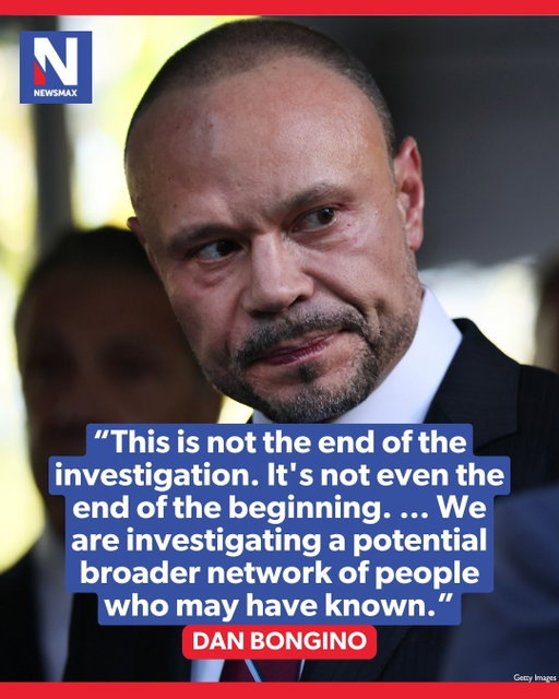 FBI Deputy Director Dan Bongino told NEWSMAX that investigators have uncovered "significant developments" suggesting a broader network of people might have been involved in the assassination of Charlie Kirk.⁣
⁣
Link in bio.
