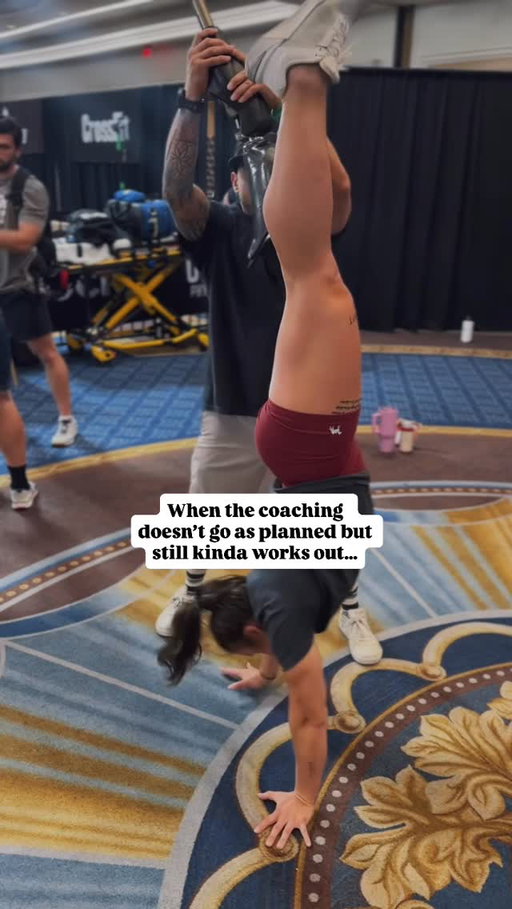 He was tryna be helpful though… 🦿
