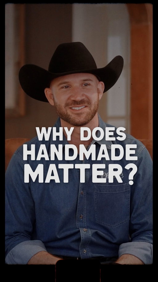 You can see it in the details. Feel it when you hold it. Handmade means someone cared enough to do it right. That kind of craft connects us to each other, to the land, to something that lasts.