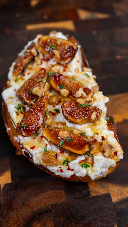 Fig & Burrata Toast

There are so many reasons to love fall, and one of them is seeing figs back in season. Every time I spot fresh figs at the grocery store, I start dreaming up recipes - and pairing them with burrata was a must. The combo didn’t disappoint. With chili flakes, hot honey, and toasted walnuts, this toast hits all my favorites: savory, spicy, and sweet.

#fallrecipe #figseason #burrata #fall #toast #easyrecipe 

Fall recipes
Fig toast 
Burrata toast
Seasonal cooking
Savory and sweet