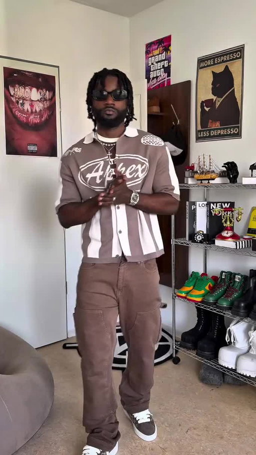Mid-day coffee breaks are needed, rate this fit 👀