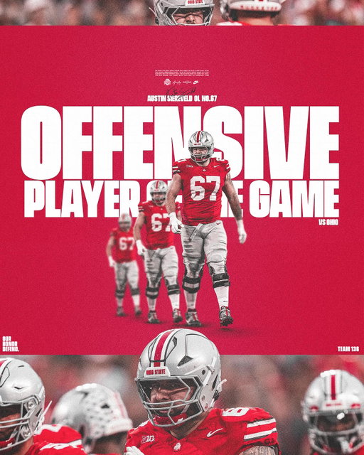 Offensive 𝘗𝘭𝘢𝘺𝘦𝘳 𝘰𝘧 𝘵𝘩𝘦 𝘎𝘢𝘮𝘦: @austin_siereveld 😤