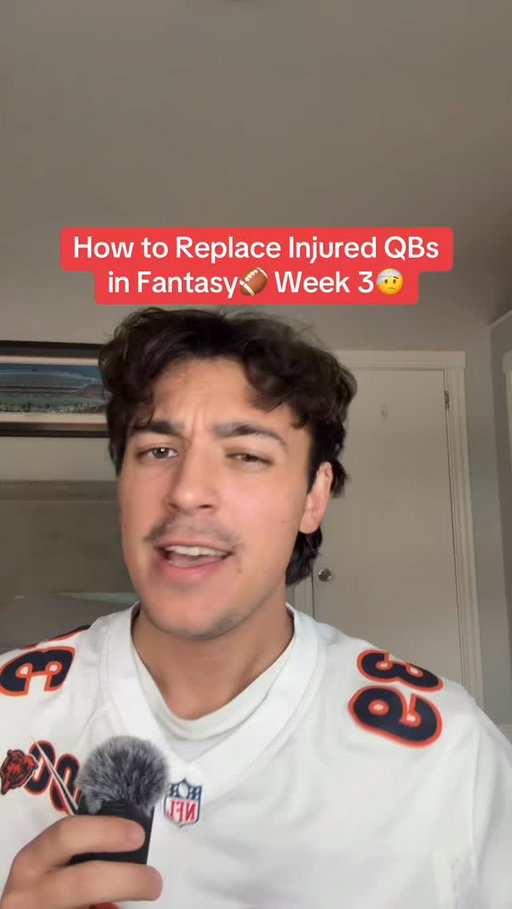 PLUS fields and McCarthy are down??? What happened to my fantasy football qb room 🥲🥲🥲

#bearswalterpicks #fantasyfootballtips #fantasyfootballadvice #nflqbs